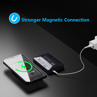 قیمت خوب OEM مگنت پاور بانک مینی کامپکت مگنت پاور بانک شارژر بی سیم آنلاین