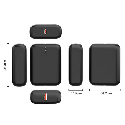 قیمت خوب 10000mAh ظرفیت مینی پاور بانک شارژ سریع با نوع باتری 21700 آنلاین