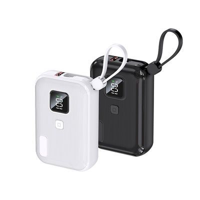 10000mAh کم وزن مینی پاور بانک شارژ بی سیم نوع C برای راحتی در حال حرکت
