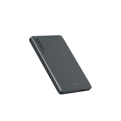 بانک برق مغناطیسی با خروجی بی سیم 5W/7.5W آبی سفید جذب 5000mAh ظرفیت