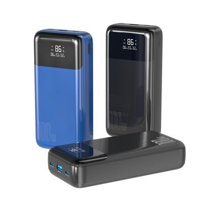 قیمت خوب 25000mAh ABS PC Power Bank 100W سازگاری جهانی آنلاین