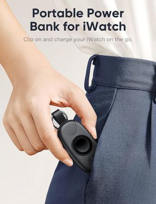 ساعت هوشمند نوع C بانک برق شارژ 1000mAh با ورودی / خروجی 5V / 1A