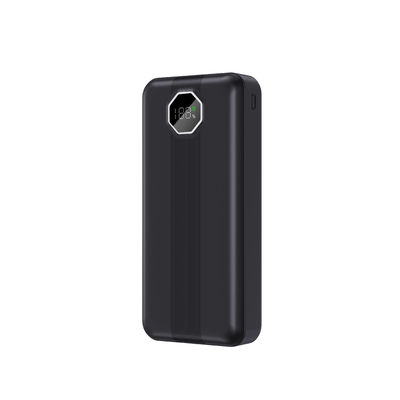 بانک برق قابل حمل آبی سفید PD 10000mAh ABS PC با قدرت 20W
