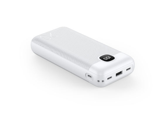 22.5W شارژ آبی سفید شارژ سریع بانک برق 10000mAh قابل حمل میکرو USB