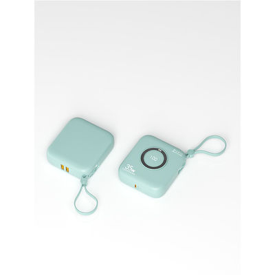 قیمت خوب بی سیم 5W / 7.5W خروجی کمپاکت پاوربانک، سبک وزن قابل حمل پاوربانک 10000mah آنلاین