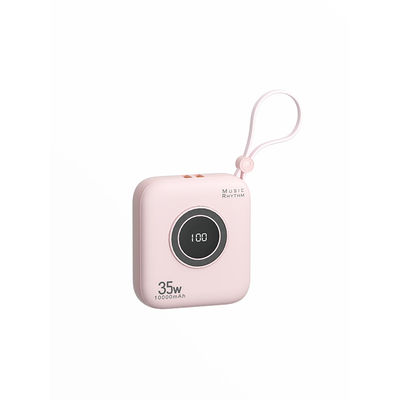 بانک برق شارژ فوق العاده سریع 10000mah مینی نوع C 5V / 2.4A بی سیم 5W 7.5W شارژ