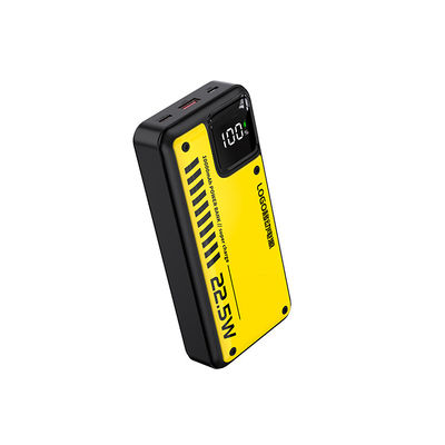 قیمت خوب کم وزن ساخته شده در کابل برق بانک شارژ سریع با 5V / 3A خروجی USB2 ورودی 20W آنلاین