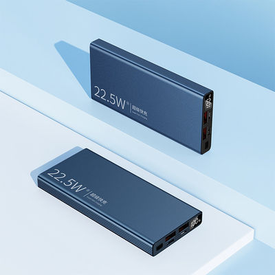 10000mAh Universal Compatibility Polymer Cell Power Bank با خروجی های نوع C و میکرو